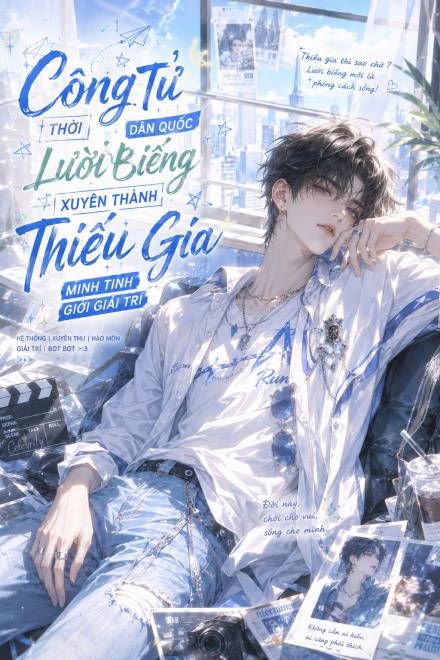 Công Tử Thời Dân Quốc Lười Biếng Xuyên Thành Thiếu Gia Minh Tinh Giới Giải Trí