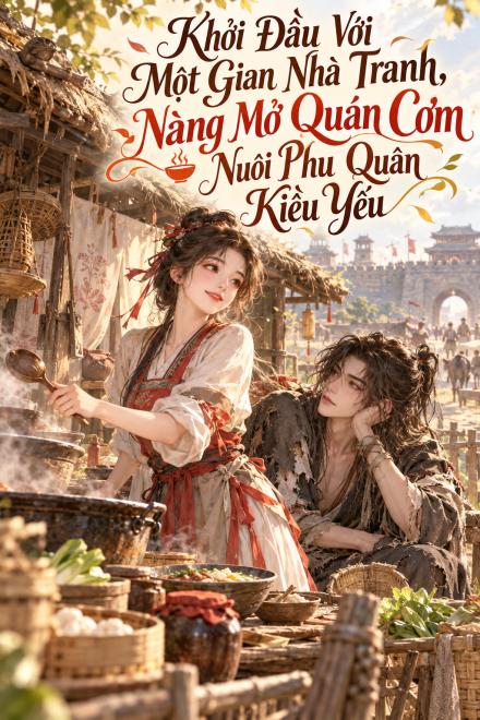 Khởi Đầu Với Một Gian Nhà Tranh, Nàng Ở Cổ Đại Mở Quán Cơm Nuôi Phu Quân Kiều Yếu