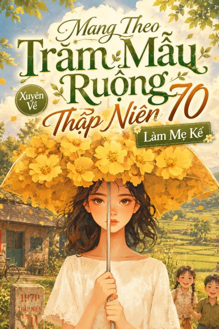 Mang Theo Trăm Mẫu Ruộng, Xuyên Về Thập Niên 70 Làm Mẹ Kế