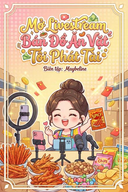 Mở Livestream Bán Đồ Ăn Vặt Tôi Phát Tài