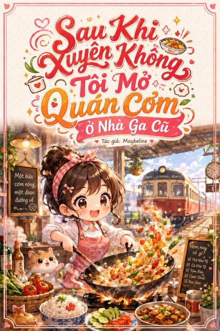 Sau Khi Xuyên Không Tôi Mở Quán Cơm Ở Nhà Ga Cũ